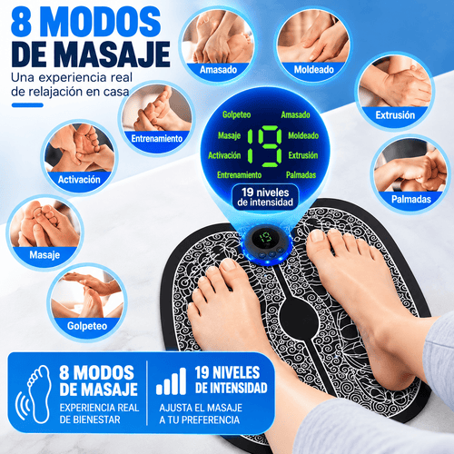 Masajeador Eléctrico de Pies | Relajación en Casa